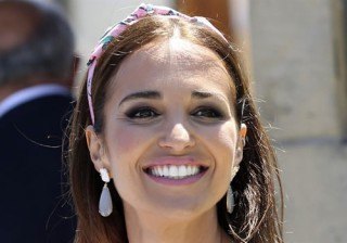 Los trucos de Paula Echevarría para disimular el herpes labial en la comunión de Daniella
