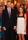 Letizia Ortiz revoluciona el Ritz con su minifalda años 20