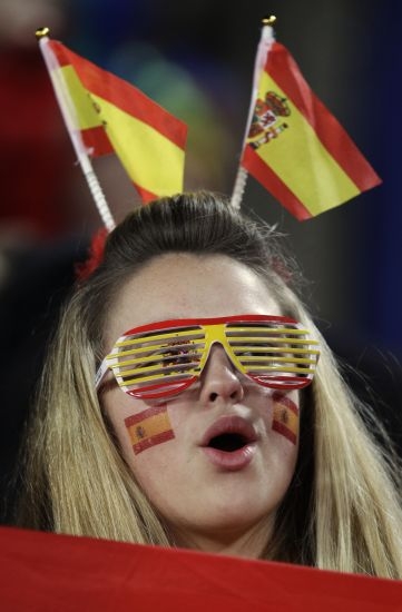 Foto Fan de España en Sudáfrica