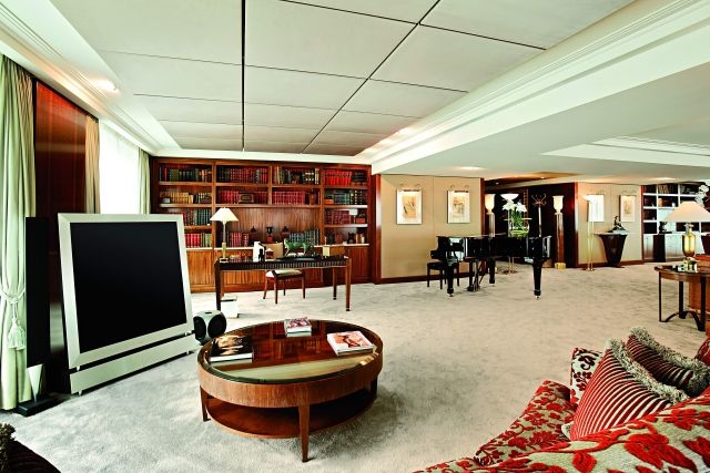 Foto Suite Royal Penthouse del hotel President Wilson en Ginebra
