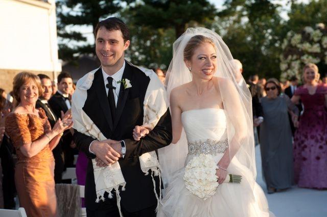 Foto Chelsea Clinton y Marc Mezvinsky casados y muy felices