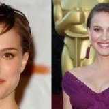 Natalie Portman también sufrió la transición del corte de pelo pixie a la media melena