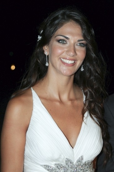 Foto Primer plano de Lorena Bernal durante su boda