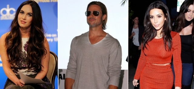 Foto Megan Fox, Brad Pitt y Kim Kardashian, los ideales de belleza más buscados