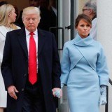 Melania Trump apuesta por recogidos sobrios y elegantes para las citas más formales