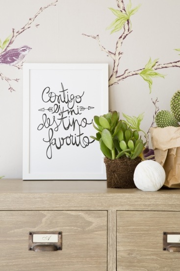 Foto Las láminas de papel con mensaje, ideales para inundar de amor tu hogar en San Valentín