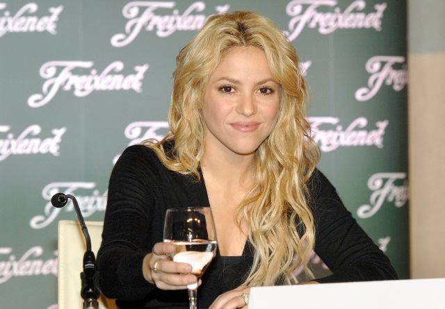 Foto Shakira y su famoso pelo rizado