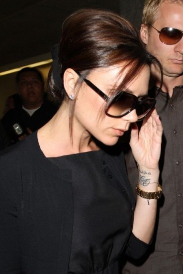 Foto Victoria Beckham y su tatuaje