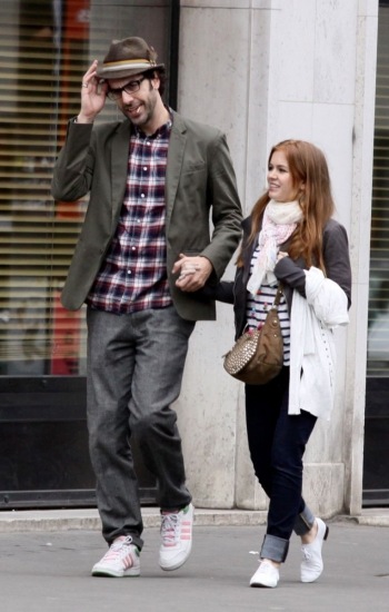 Foto Isla Fisher y Sacha Baron Cohen