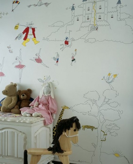 Foto Vinilos en habitaciones infantiles