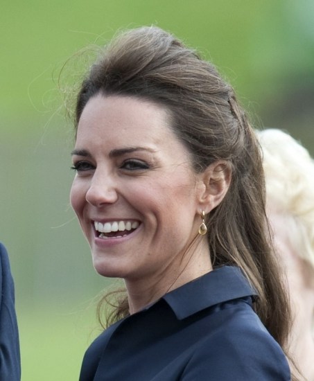 Foto La princesa Catalina con un recogido