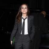 Leighton Meester, con un look muy masculino