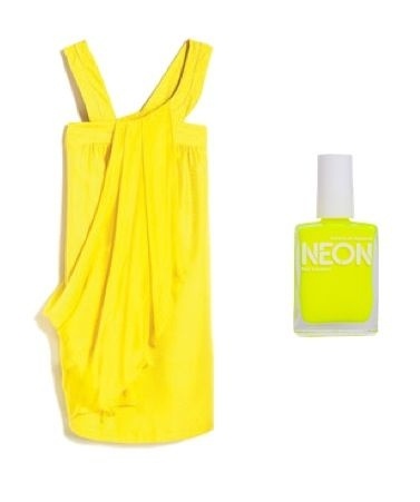 Foto Look amarillo flúor