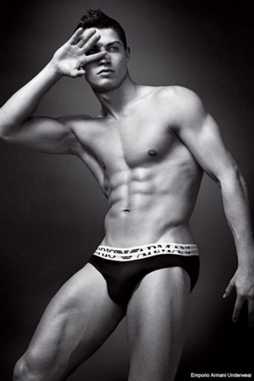 Foto Cristiano Ronaldo como imagen de Armani