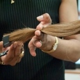 Paso 1 mechas californianas: cortar las puntas