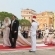 Ir a la foto La Princesa Charlene llega al Palacio de la mano de su padre