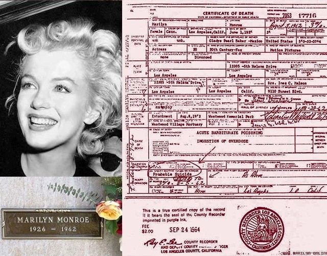 Foto Marilyn Monroe: ¿se suicidó