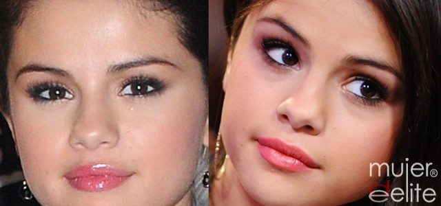 Foto Selena Gómez fija la atención del maquillaje en ojos y labios
