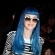 Ir a la foto Katy Perry, rayada y con peluca azul