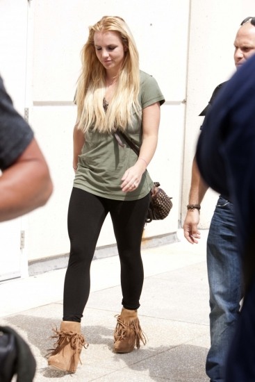 Foto Britney Spears con leggings