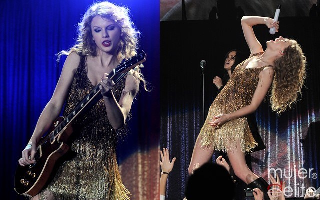 Foto El look sobre el escenario de Taylor Swift