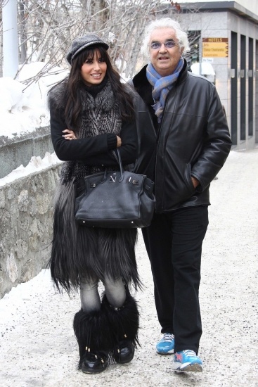 Foto Elisabetta Gregoraci y Flavio Briatore, feliz pareja de guapa y feo