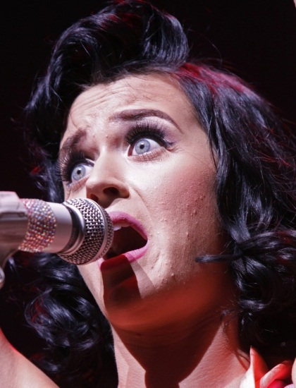 Foto Katy Perry con acné Foto Katy Perry con acné
