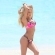 Ver la foto Candice Swanepoel, muy sexy con bikini fucsia