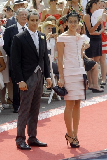 Foto Carlota Casiraghi, elegante en la boda de su tío Alberto de Mónaco y de Charlene Wittstock