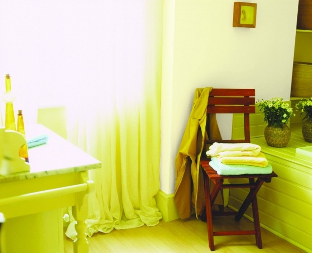 Foto El amarillo, tono ideal para aumentar la luminosidad de estancias oscuras