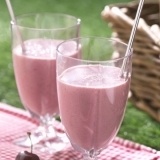 Deliciosos batidos de cerezas