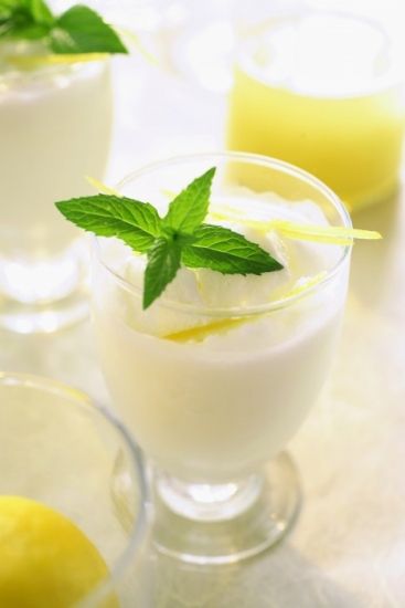 Foto Postre de yogur y limón