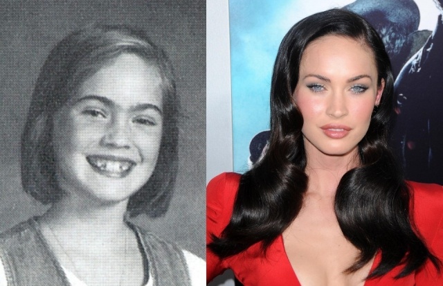 Foto El antes y el después de Megan Fox