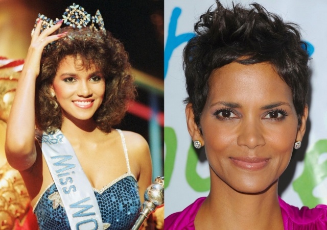Foto El antes y el después de Halle Berry