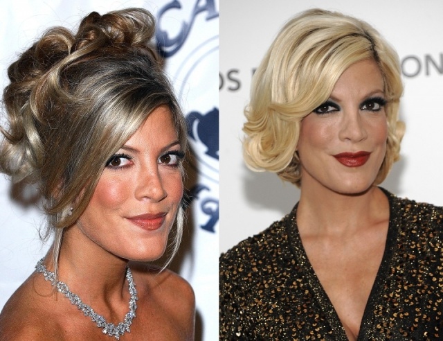 Foto El antes y el después de Tori Spelling