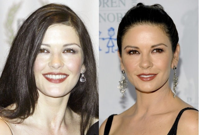Foto El antes y el después de Catherine Zeta Jones