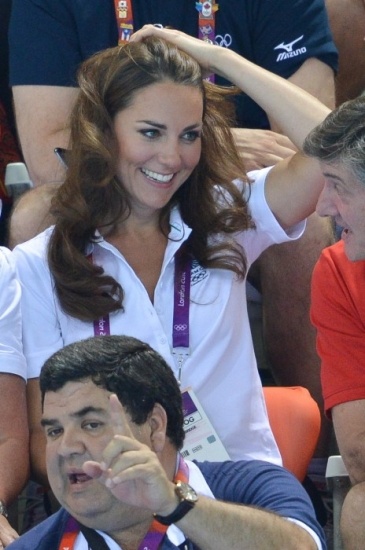 Foto Intensidad y movimiento en el cabello de Kate Middleton