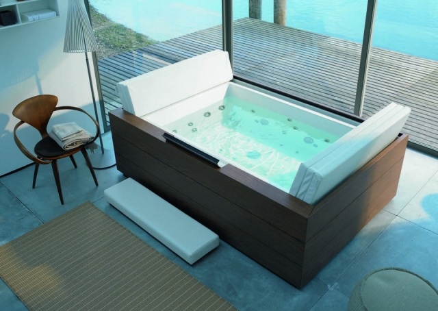 Foto La doble función de la bañera Sundeck de Duravit