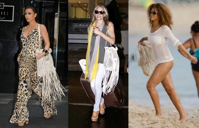 Foto El bolso con flecos, una tendencia de esta temporada