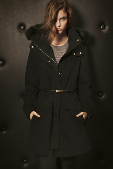 Foto Abrigo negro de Massimo Dutti