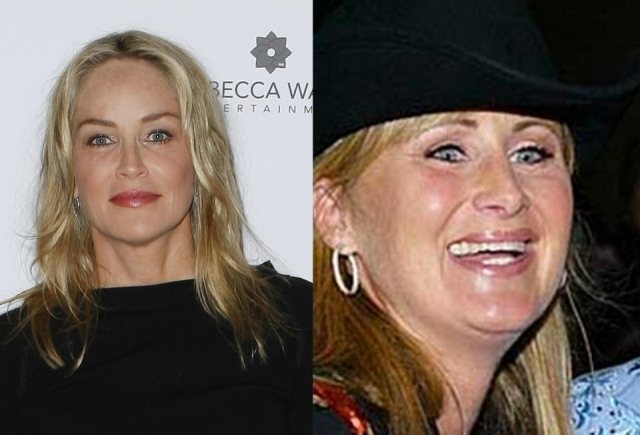 Foto Sharon Stone y su hermana Kelly Stone