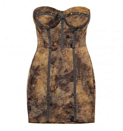 Foto Vestido print serpiente