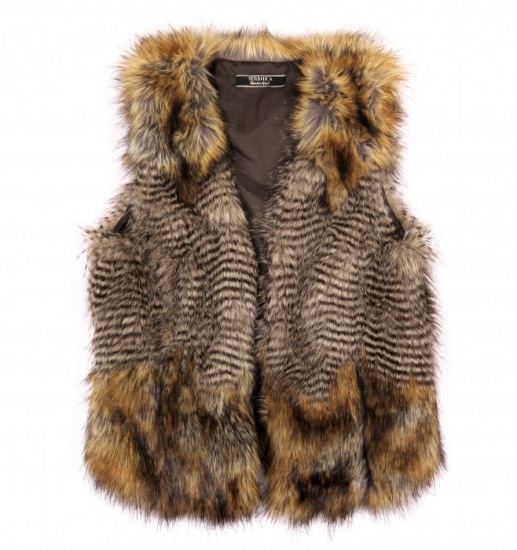 Foto Chaleco pelo estampado