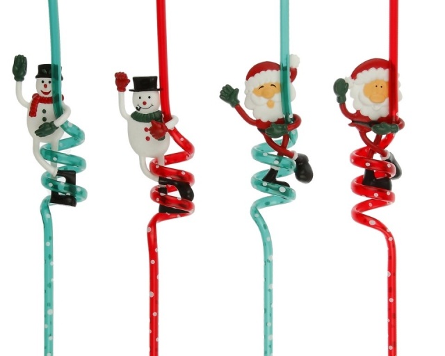 Foto Pajitas navideñas