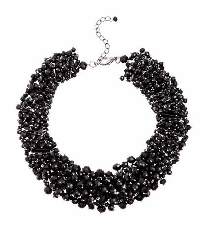 Foto Collar perlas negras