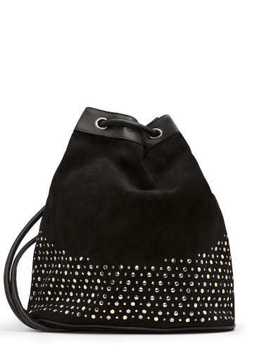 Foto Mochila ante con tachuelas