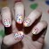 Ver la foto NailArt corazones de colores para San Valentín