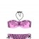 Ver la foto Bikini rosa con motivos étnicos para primaveraverano