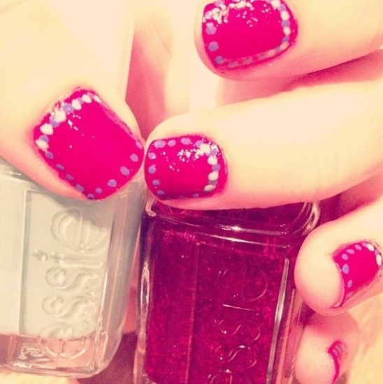 Foto Blanca Suárez y su manicura de topos