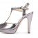 Ir a la foto Sandalias de gran plataforma en acabado metalizado como tendencia en moda calzado primaveraverano 2013
